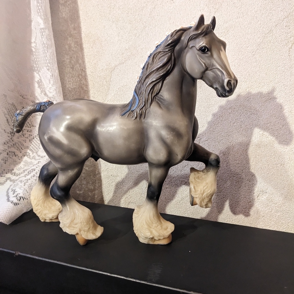 Breyer Horse 627 Shire A Dapple Grey Draft